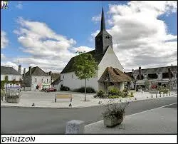 Nous sommes à Dhuizon, ville centriste située dans le département n° ...