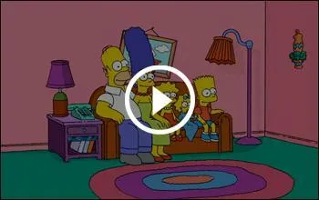 Dans le générique classique des Simpson, qui arrive en premier à la maison ?