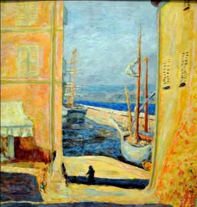Qui a peint Vue sur le port de Saint Tropez ?