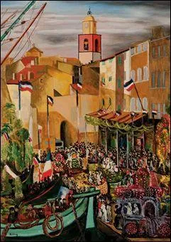 Qui a peint La fête des fleurs à Saint Tropez ?