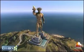 Quel dieu est représenté sur cette ancienne merveille ?