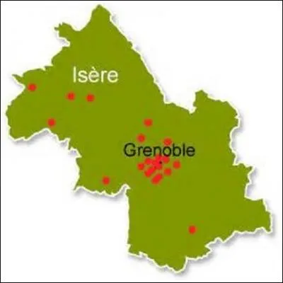 Je suis entourée par sept départements : l'Ain, la Savoie, les Hautes-Alpes, la Drôme, la Loire, le Rhône, et par...