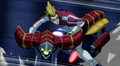 Dans l'arc "Oracion Seis", avec quel outil Racer menace-t-il Léon lors de leur face à face ?