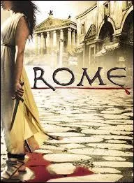 A la suite de l'incendie des décors, la série "Rome" a dû s'interrompre après le tournage :