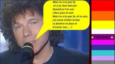 Pour 60 points, en 1979, Richard Cocciante nous chante "Coup de soleil". Quelle est la bonne parole de la chanson ?