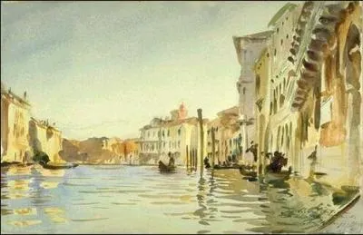 Qui a peint Le grand canal ?
