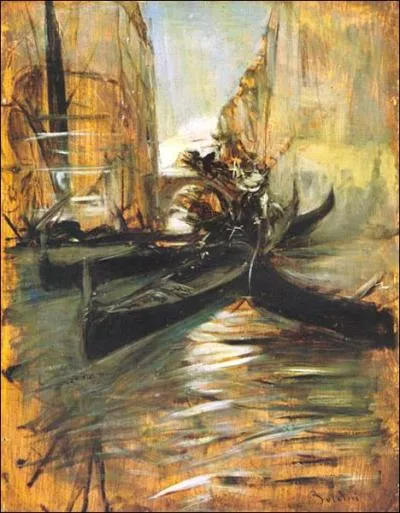 Qui a peint Canal à Venise et gondoles ?