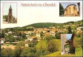 Pour terminer, je vous emmène à Saint-Just-en-Chevalet. Village Ligérien, il se situe en région ...