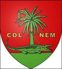 Je vous présente le blason d'une ville du Languedoc-Roussillon. Surnommée la "Rome française", elle surtout connue pour ses arènes. Je veux parler de la ville de ...