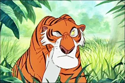 Dans le livre original du" Livre de la Jungle" écrit par Rudyard Kipling, comment finit Shere Khan ?