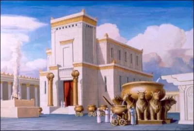 Quel architecte phénicien construira pour ce même roi, le temple de Jérusalem ?