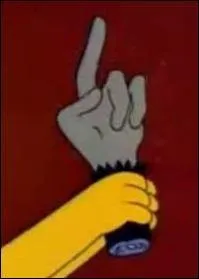 Dans un épisode "horror show" qui sauve Springfield grâce à une patte de singe ?