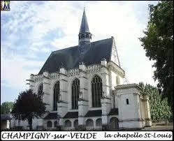 Commune Tourangelle, Champigny-sur-Veudre se situe en région ...