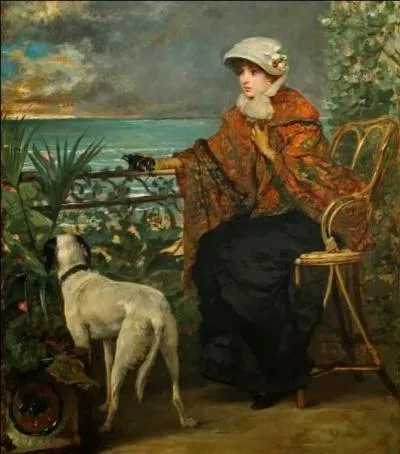 Qui a peint Femme avec un chien ?