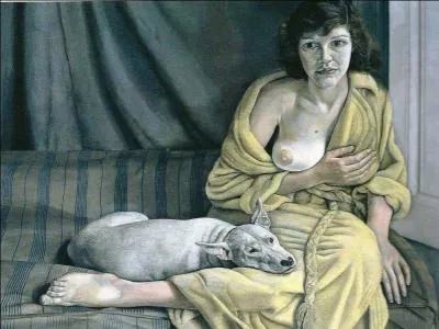 Qui a peint cette femme au chien ?