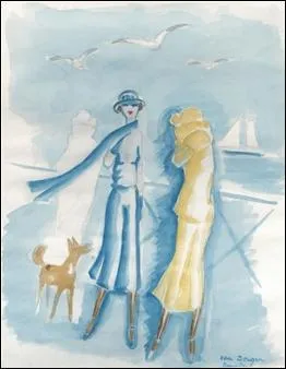 Qui a peint Les lgantes  Deauville ?