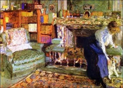 Qui a peint Marguerite Chapin et son Fox Terrier ?