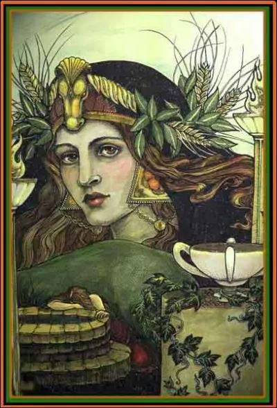 Quelle déesse de la mythologie grecque, est associée au pavot ?