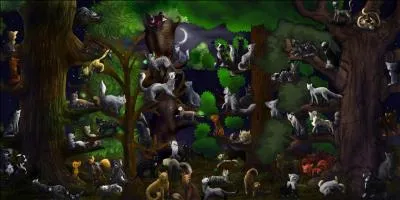 Que font les quatre clans  chaque pleine lune ?