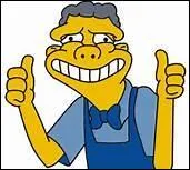 Quel est le nom de Moe (le barman de la ville) ?