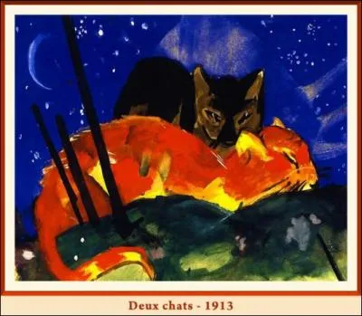 Qui a peint Deux chats ?