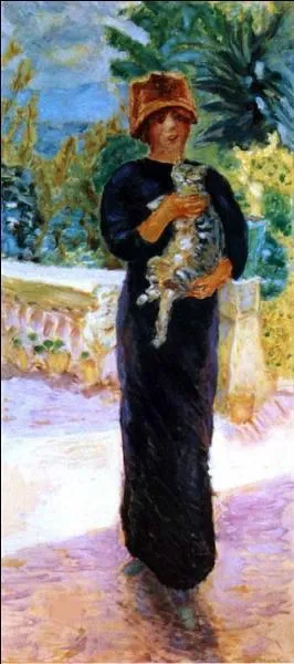 Qui a peint Marthe à la chatte ?