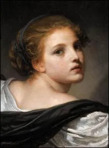 Qui a peint "Une fille avec un ruban bleu dans les cheveux" ?