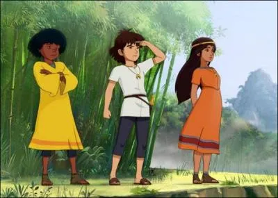 Comment s'appelle le moyen de transport dans ce dessin animé ?