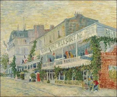 Quel artiste a peint "Le restaurant de la Sirène à Asnières" ?