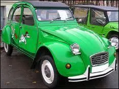 Quel est le type de moteur qui a équipé la Citroën 2cv ?