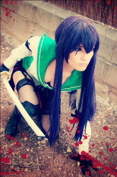 Qui est cette lycéenne représentée en cosplay ?