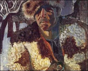 Est-ce Otto Dix qui a réalisé cet autoportrait avec une cape ?