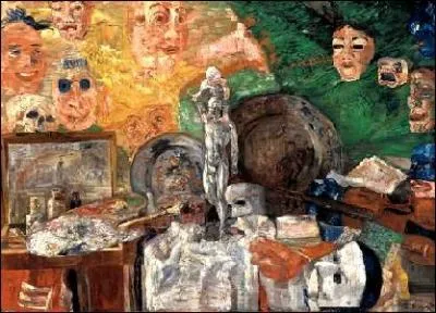 Cette nature morte dans l'atelier est-elle d'Otto Dix ?