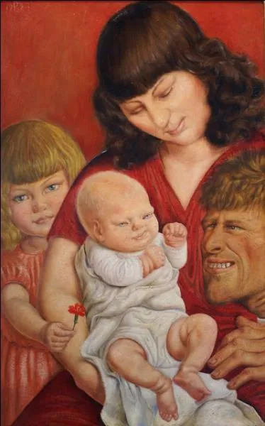 Est-ce Otto Dix qui a peint sa famille ?