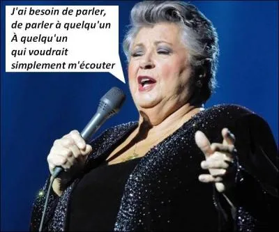 Pour qui Ginette Reno chante-t-elle ?