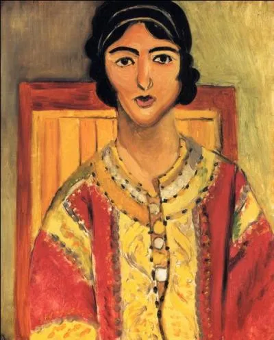 Qui a peint Femme avec une robe orientale ?