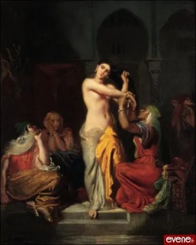 Qui a peint Intérieur de harem ?