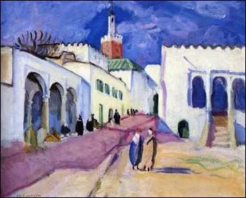 Qui a peint Le Minaret ?