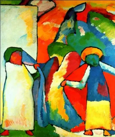 Qui a peint Improvisation africaine ?