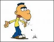 Lequel de ces enfants ne peut plus parler sans postillonner ?