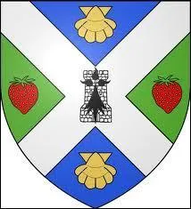 Ce blason appartient à une ville bretonne. Elle est surtout connue pour sa production de fraises. Il s'agit de ...