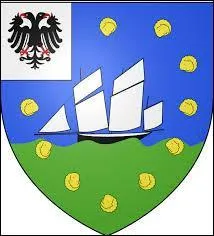 Voici le blason d'une autre ville de Bretagne. Située dans la Baie du Mont-Saint-Michel, elle est surtout connue pour ses huîtres. Il s'agit de ...