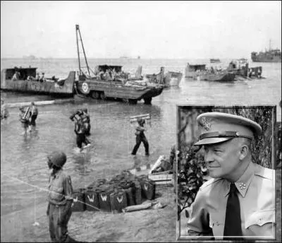 Alors promu général 4 étoiles, Dwight Eisenhower dirige l' opération husky déclenchée le 10 juillet 1943. Quelle était le but de cette opération ?