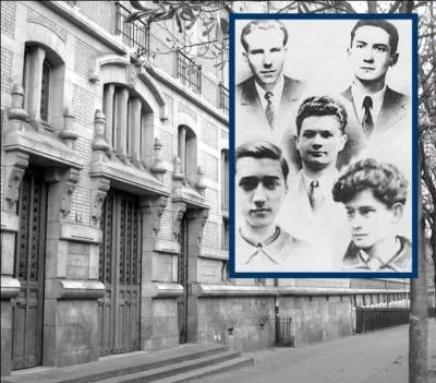 Le 8 février 1943, avenue de la Porte de Sèvres, dans un stand de tir transformé en lieu d'exécution, cinq très jeunes gens étaient fusillés par la Gestapo. A quel lycée parisien appartenait ces jeunes résistants ?