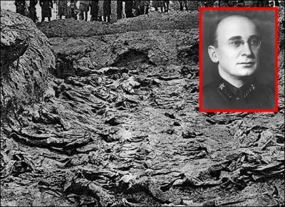 A la tête du NKVD, il fut le signataire de l'ordre d'exécution du massacre de Katyn, atrocités que l'on découvre en mettant au jour plus de 4 500 corps d'officiers polonais en avril 1943...