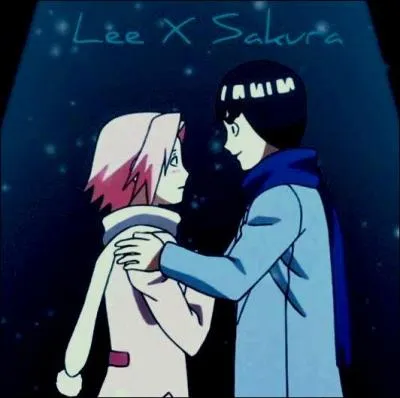 Lee a finalement réussi à conquérir le cur de ce cher Sakura; Sakura et Lee : vrai ou faux ?