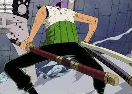Quel est le nom du sabre rouge de Roronoa Zoro ?