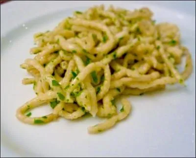 Une fois cuites, à quoi ressemblent les spaetzle ?