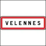 Je termine par la pancarte de la commune Samarienne de Velennes. Elle se situe en région ...