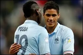Contre quelle équipe Pogba et Varane ont-ils fait leur première sélection chez les Bleus ?